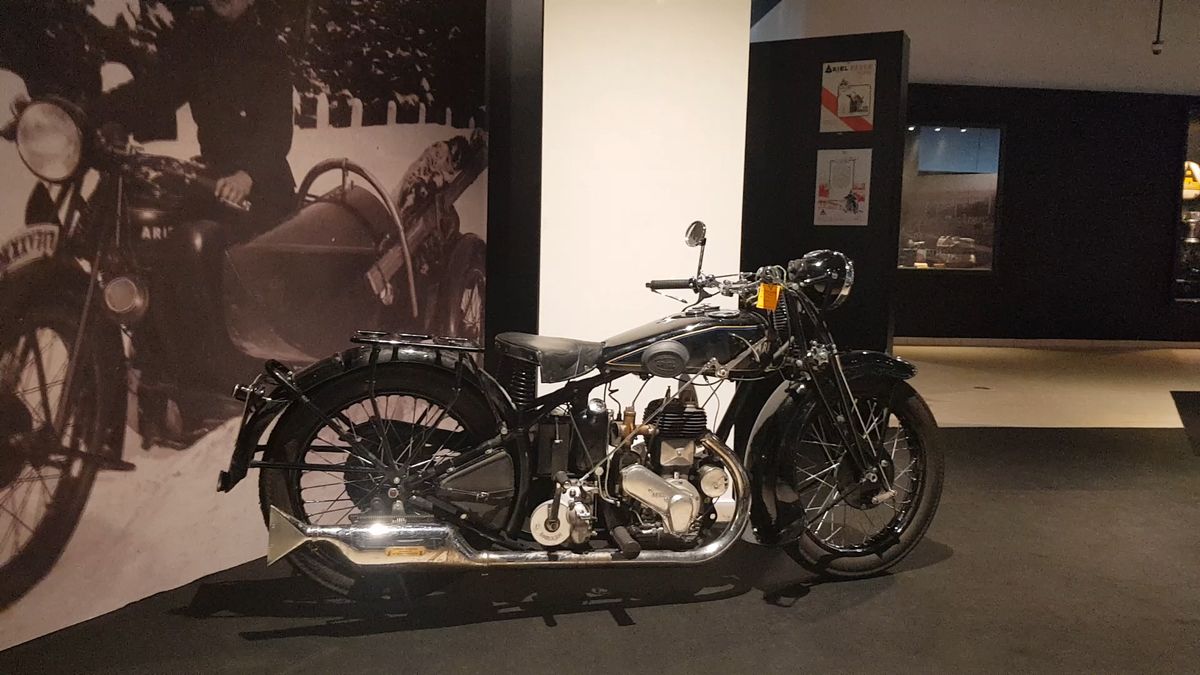 Brněnské muzeum připravilo unikátní poctu anglické motocyklové legendě Ariel